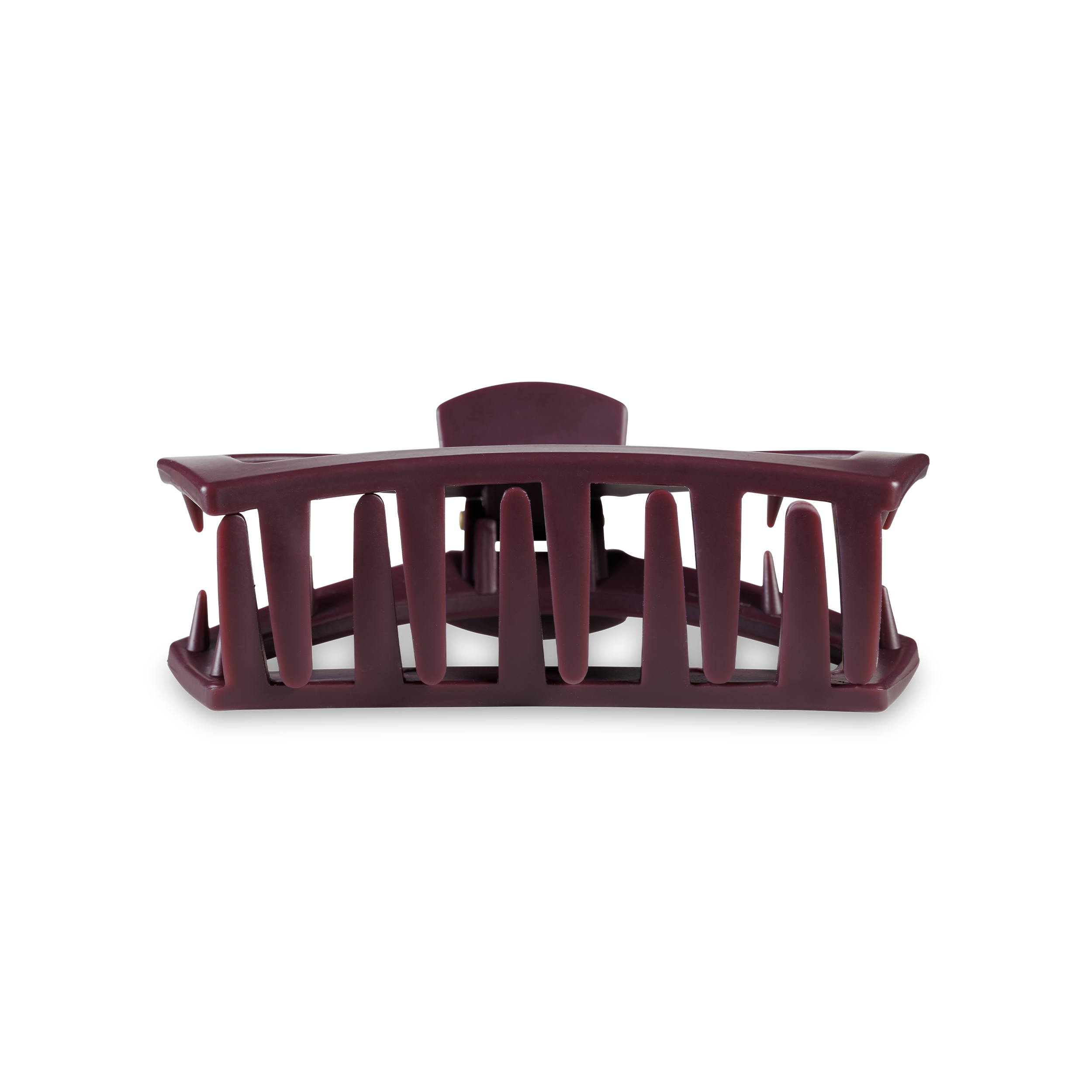 Open Hair Clip | Medium | Burgundy Bliss