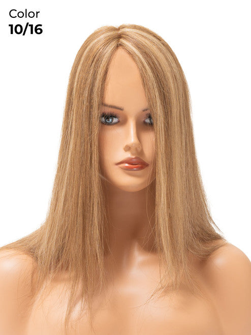 Full French Lace Remy Hair Topper 6x8 14”