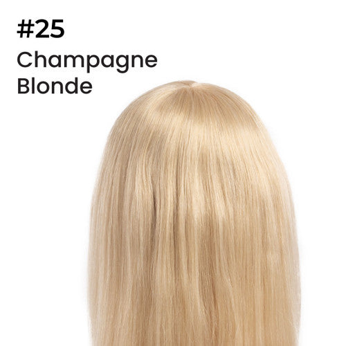 3x6 Mono Topper Human Hair Topper 16"
