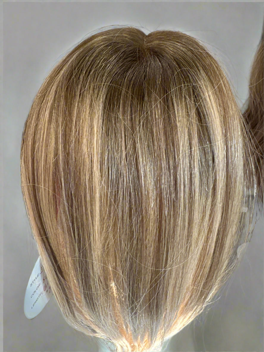 3x6 Mono Topper Human Hair Topper 16"