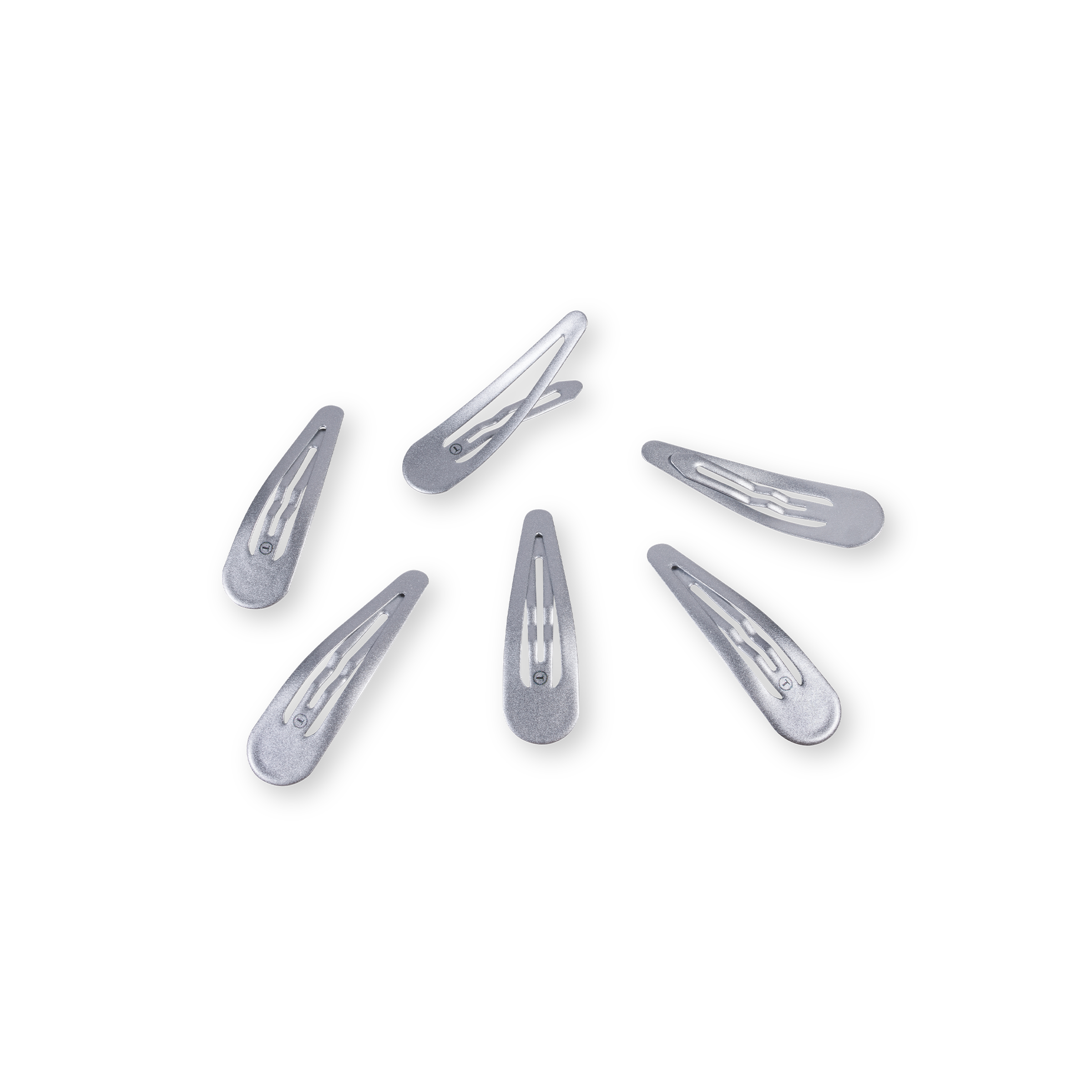 Snap Clip | Silver | 6 Count