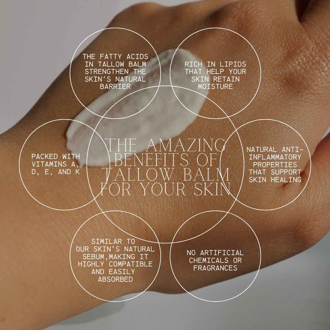 Lavender Bergamot Whipped Balm | Beef Tallow Moisturizer
