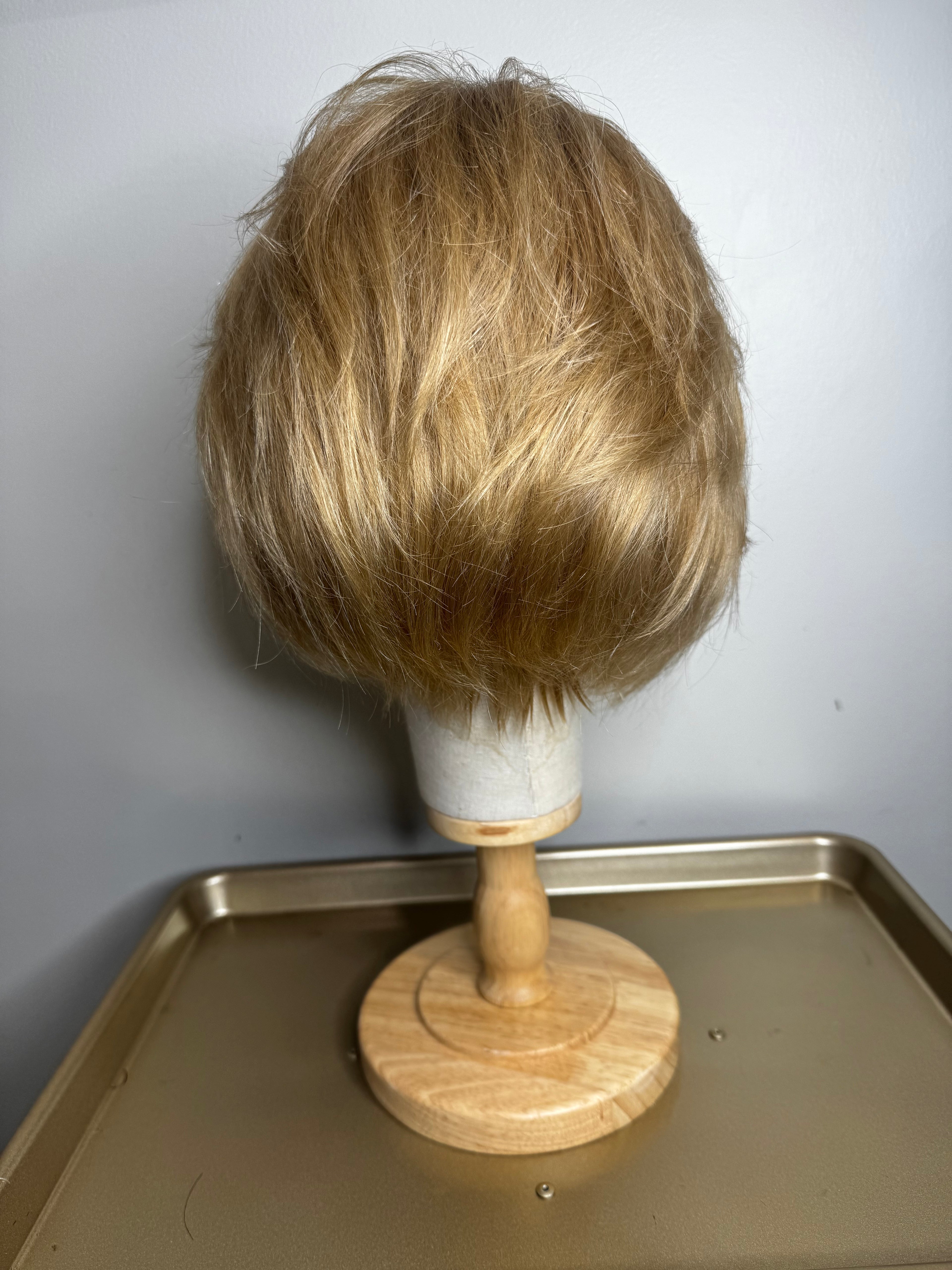 Grace Short Handtied Human hair wig