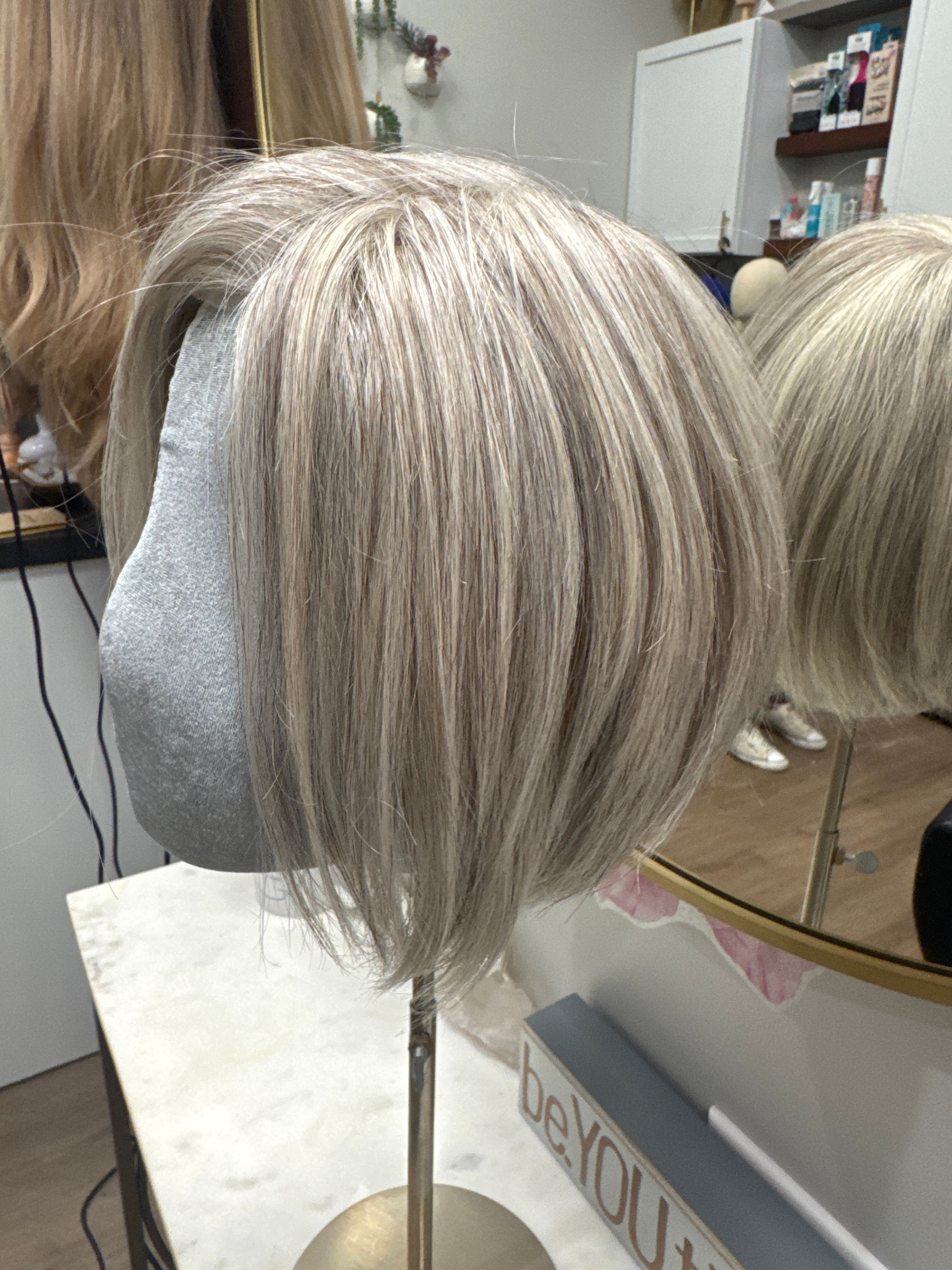 Grace Short Handtied Human hair wig