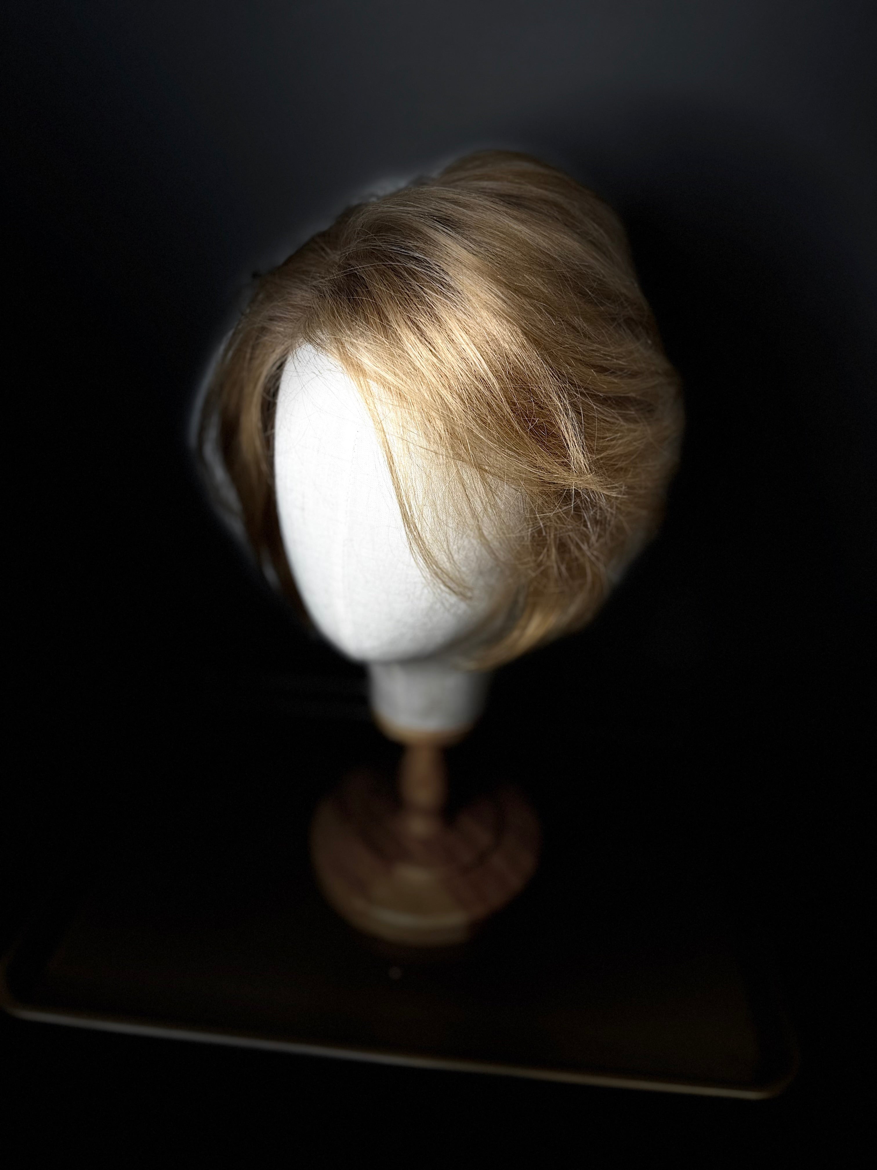 Grace Short Handtied Human hair wig