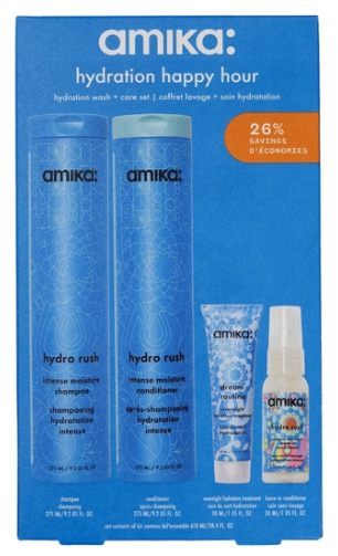 Amika Hydration Happy Hour Wash & Care Set