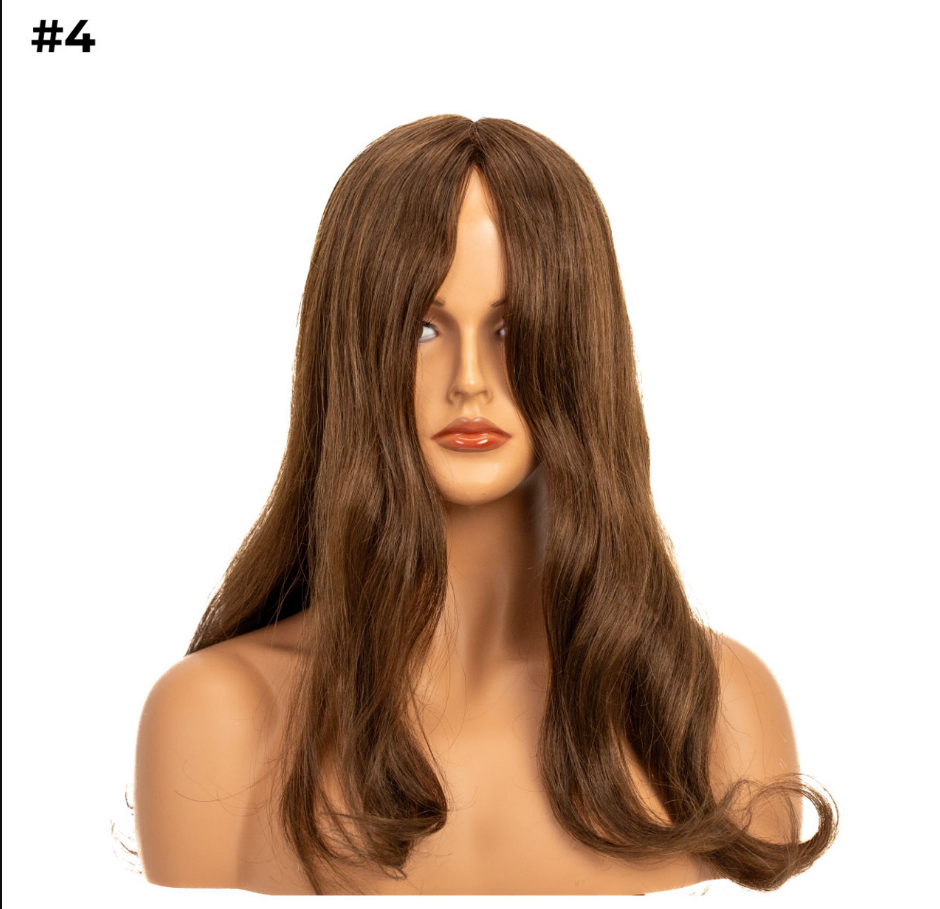 NATALIE TOPPER 18" COLOR 2 DARKEST BROWN