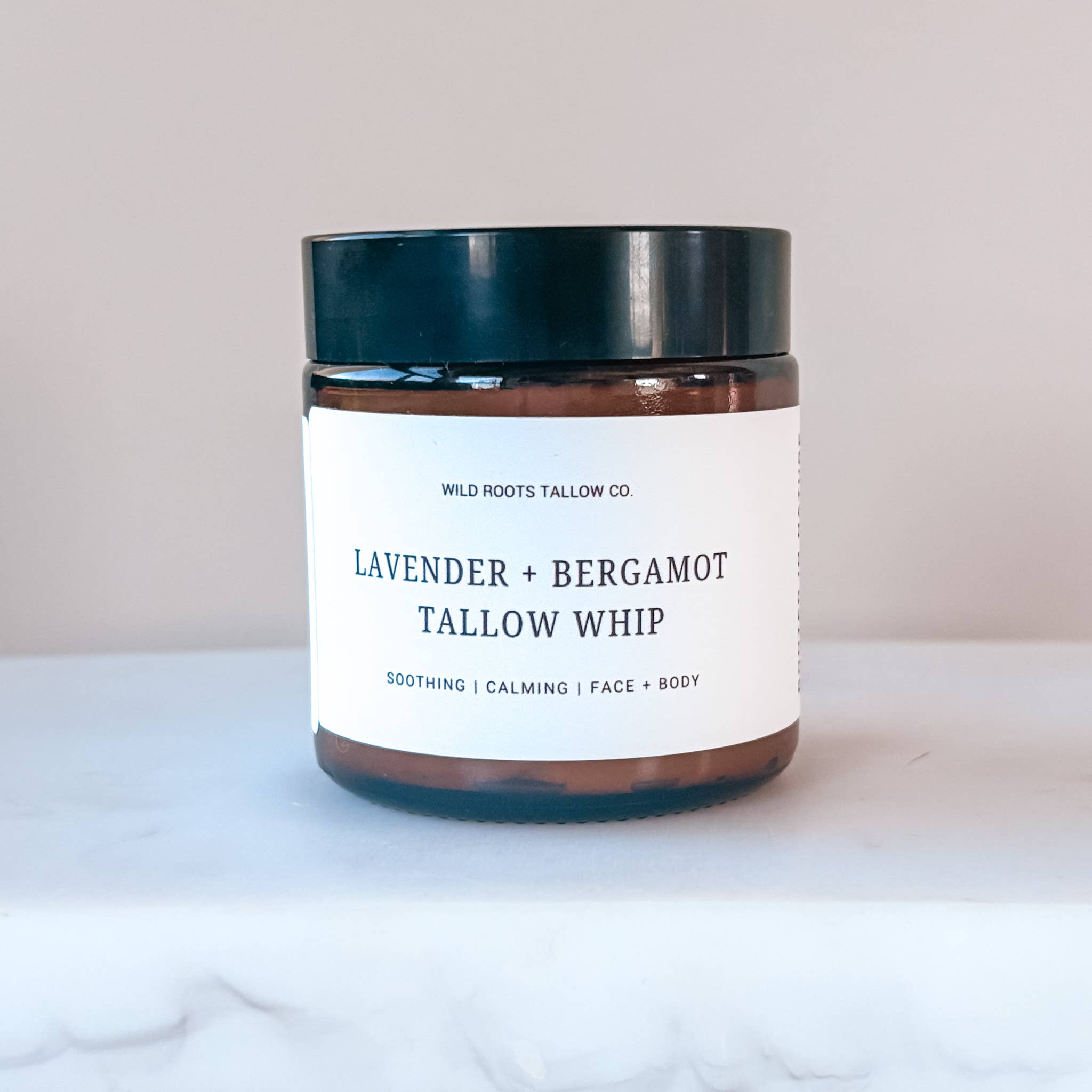 Lavender Bergamot Whipped Balm | Beef Tallow Moisturizer