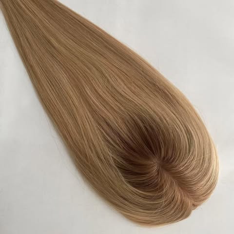 5x7 Silk Topper 12" Processed Hair