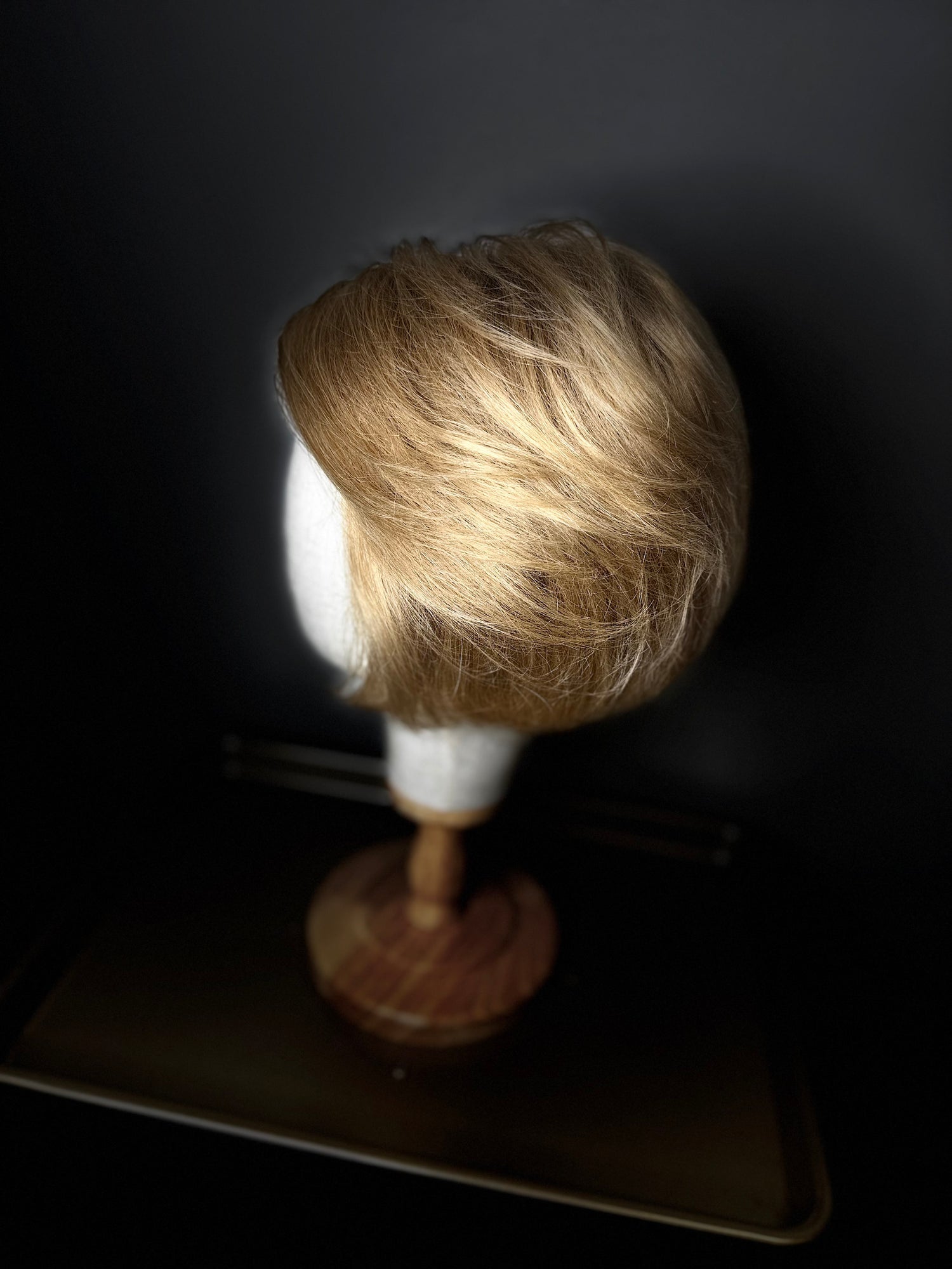 Grace Short Handtied Human hair wig