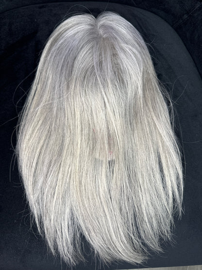 3x5 Mono Topper 8&quot;Silver Gray White Blonde w/ 1B TEMF50