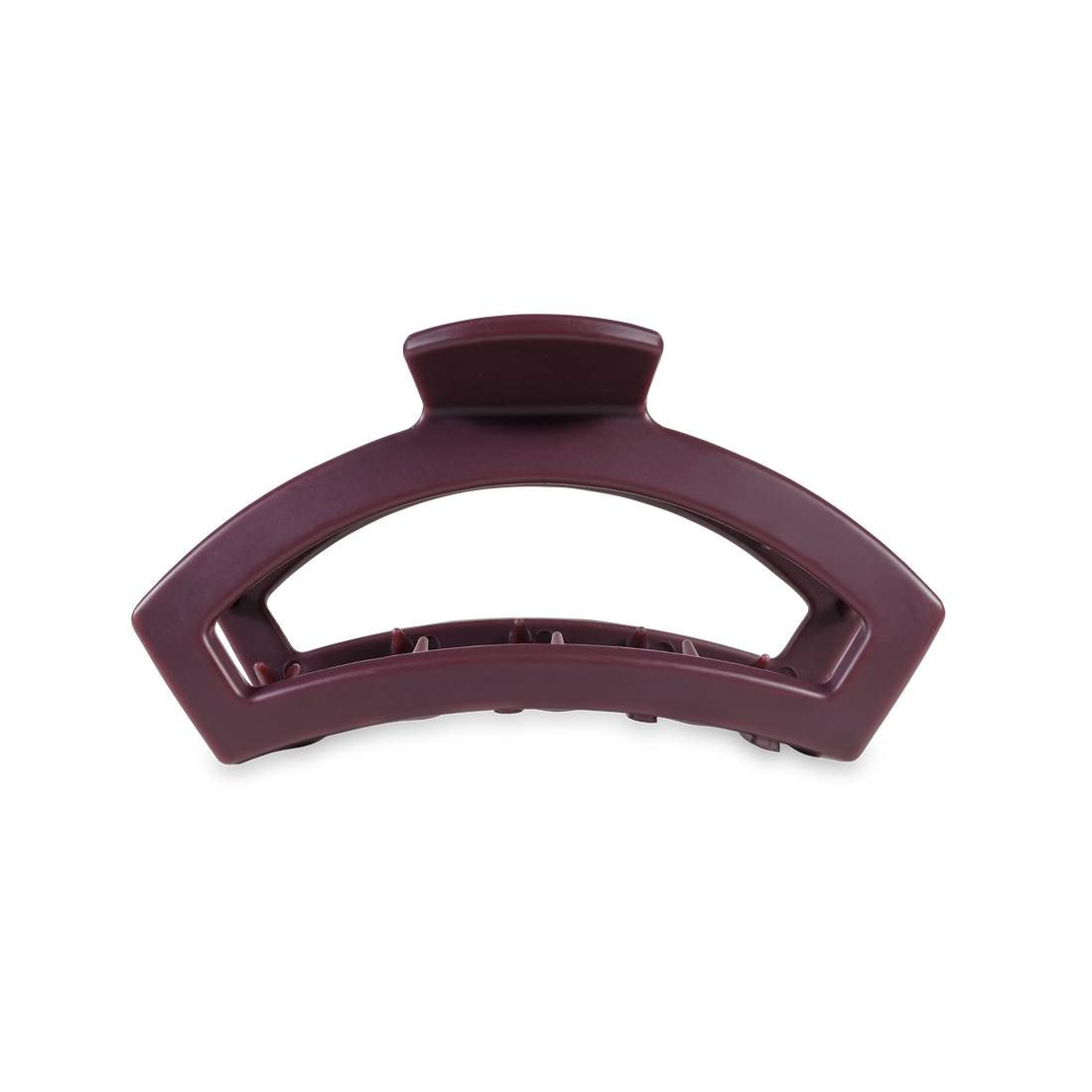 Open Hair Clip | Medium |  Burgundy Bliss