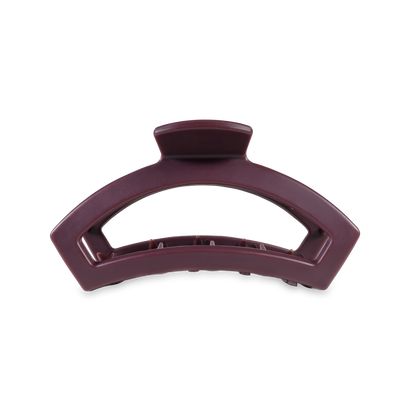 Open Hair Clip | Medium |  Burgundy Bliss