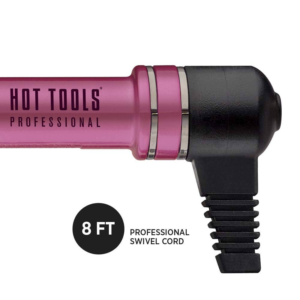 Hot Tools Professional Titanium Curling Iron/Wand, 1 1/4&quot;