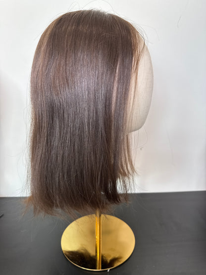Luxury Lace top Euro Hair 14" Color 6