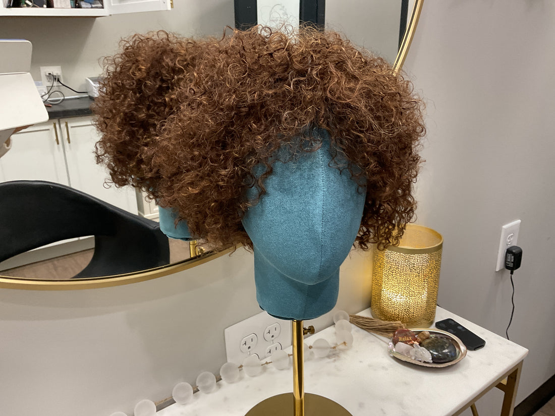 Curly Hair Wig color 4/27