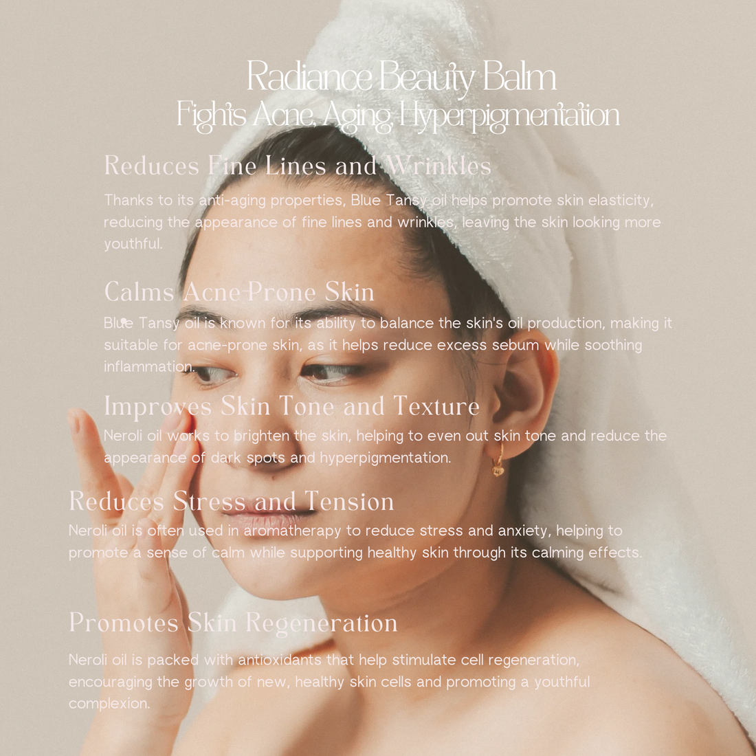 Blue Tansy + Neroli Radiance Tallow Balm