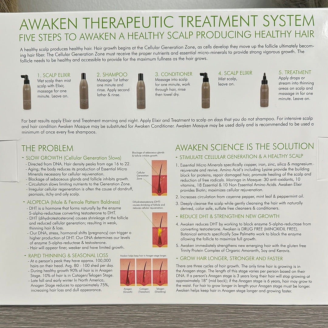 Awaken - stimulate and revitalize thinning hair