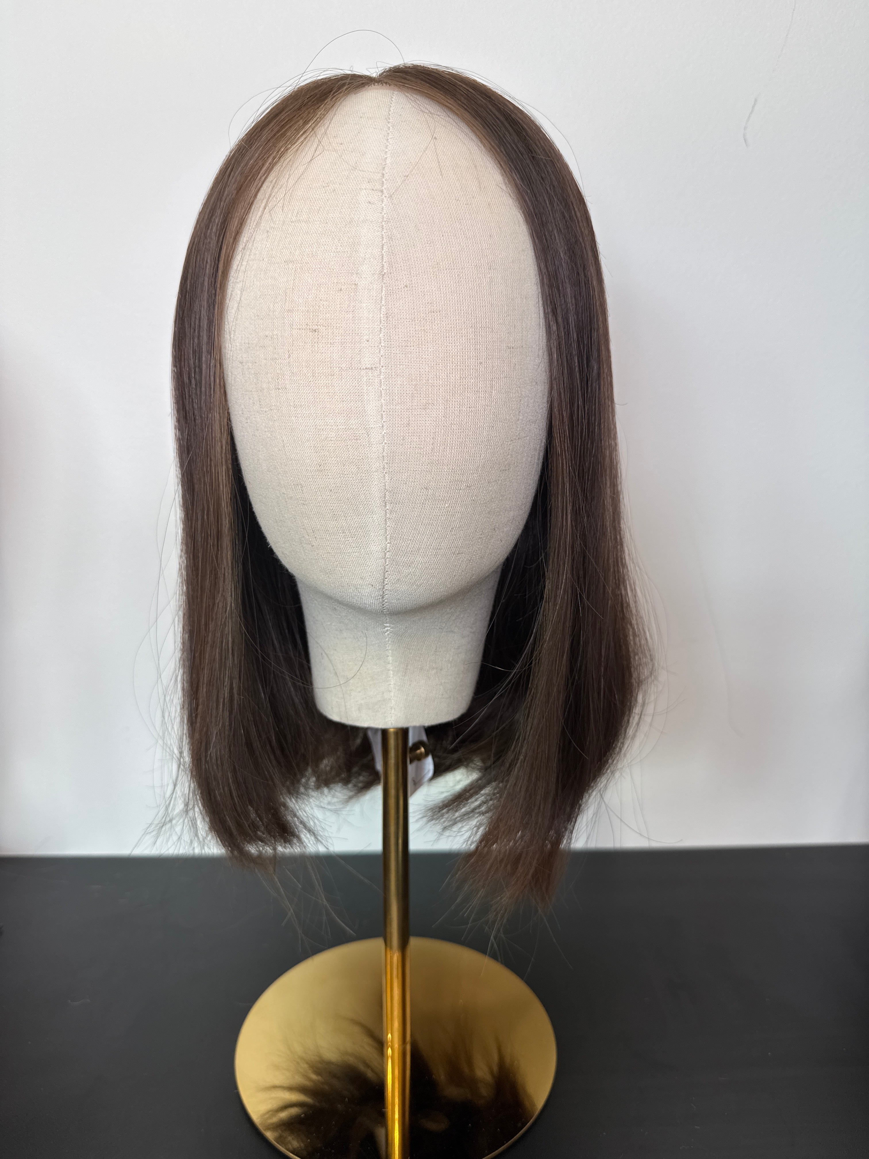 Luxury Lace top Euro Hair 14" Color 6