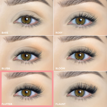 Pop-On Lashes - Flutter Black