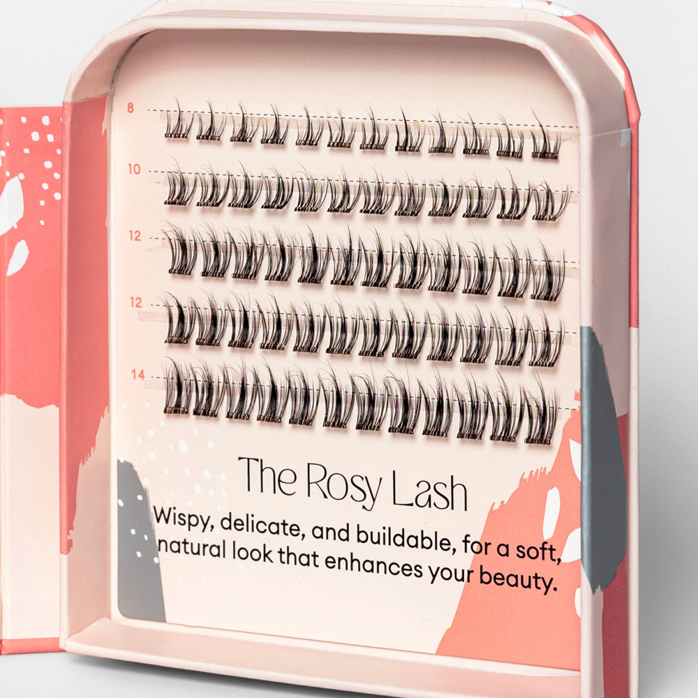 Pop-On Lashes - Rosy Black