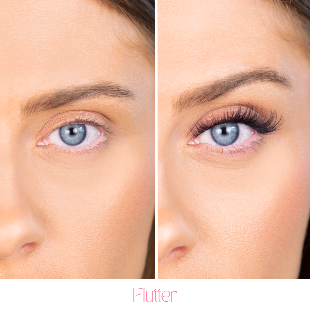 Pop-On Lashes - Flutter Black