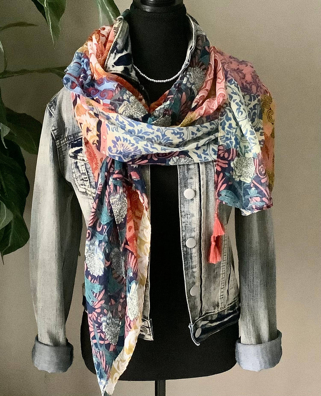 Scarf, womens lightweight chiffon scarf