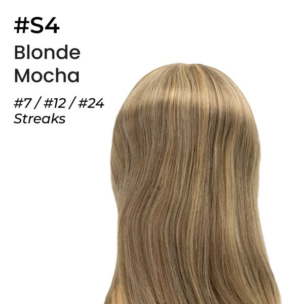 Rose Premium Human hair Silk Top Wig