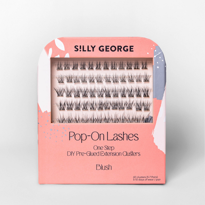 Pop-On Lashes - Blush Black
