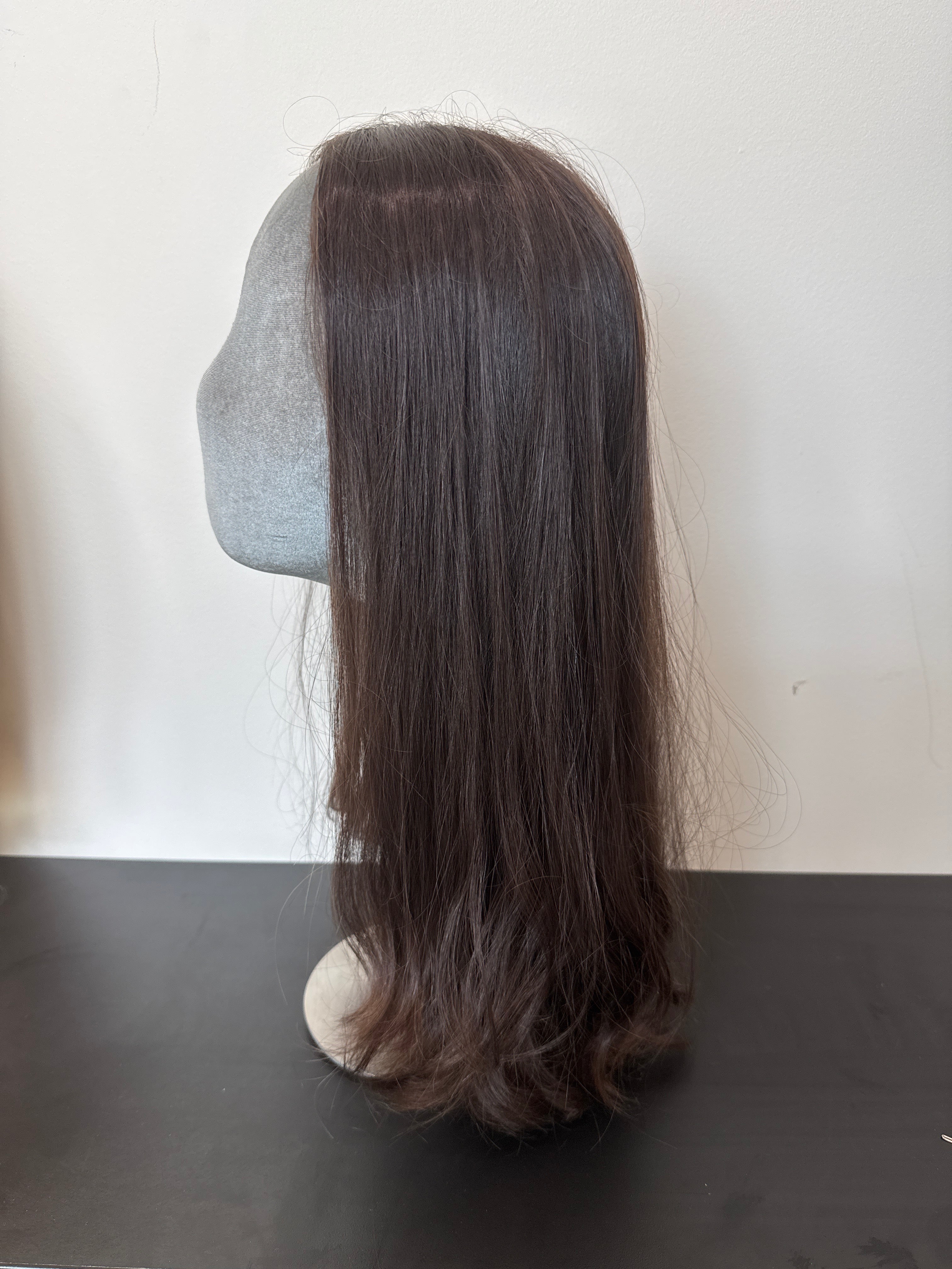 Luxury Lace top Euro Hair 20" Color 6