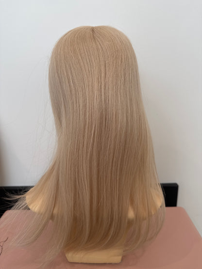 6x8 Silk Base Topper Light Blonde 22