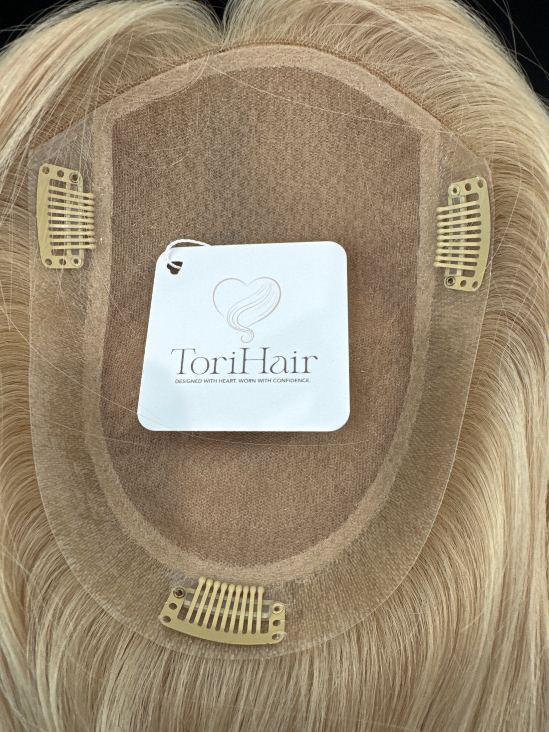 6x8 Silk Base Topper Light Blonde 22