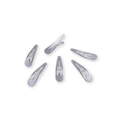 Snap Clip | Silver | 6 Count