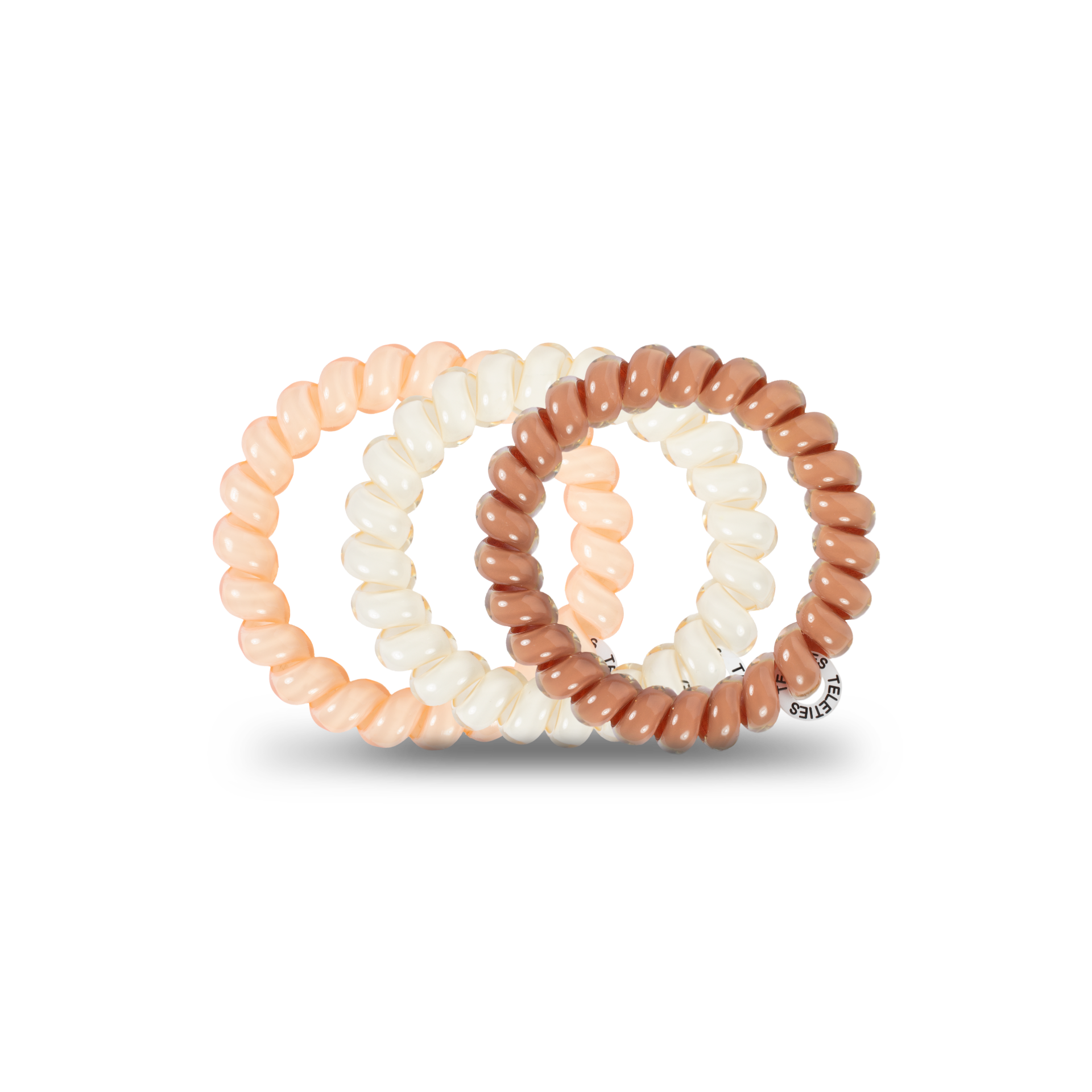 For the Love of Nudes - Large Spiral Hair Coils, Hair Ties