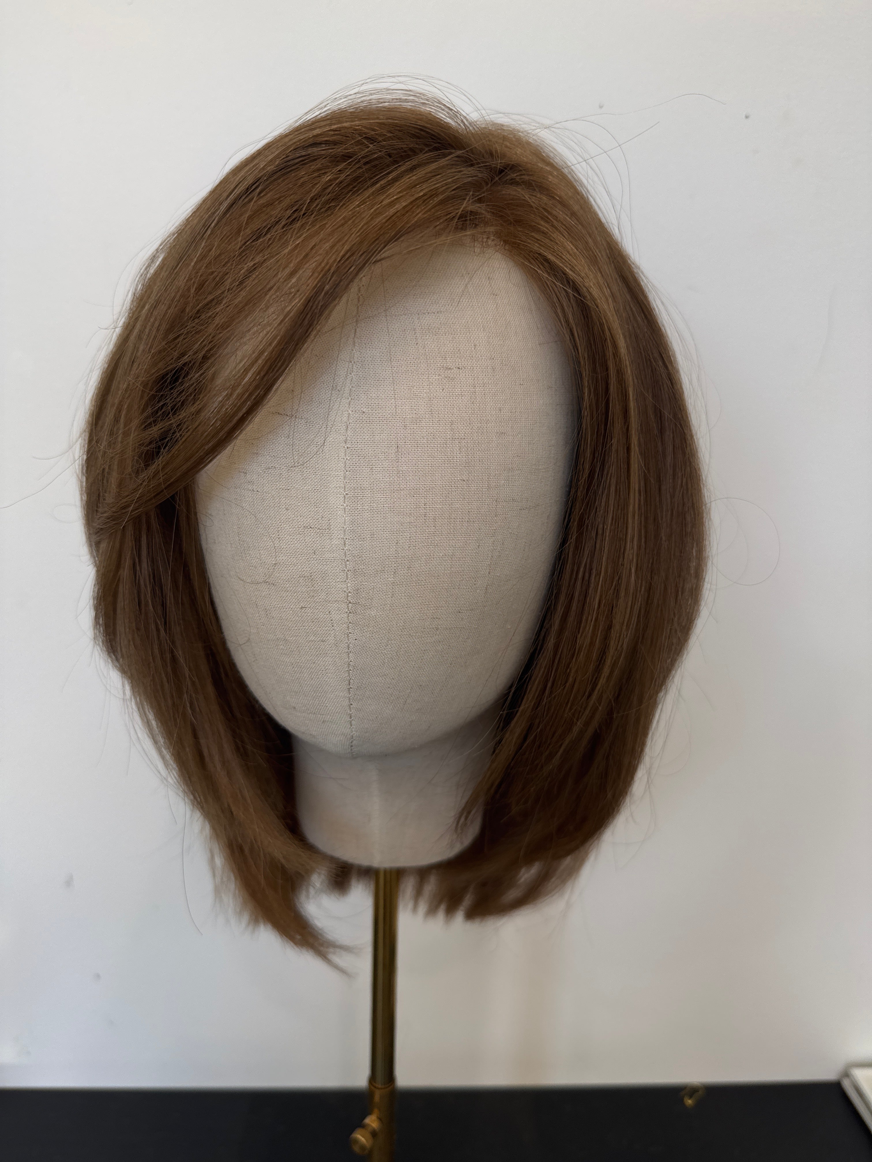Silk Top Short Layered Euro Hair Wig 10" 7/22