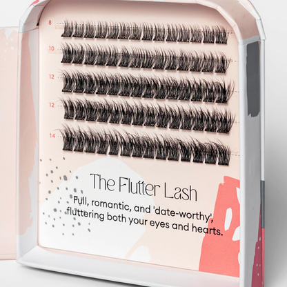 Pop-On Lashes - Flutter Black