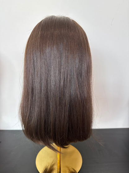 Luxury Lace top Euro Hair 14" Color 6