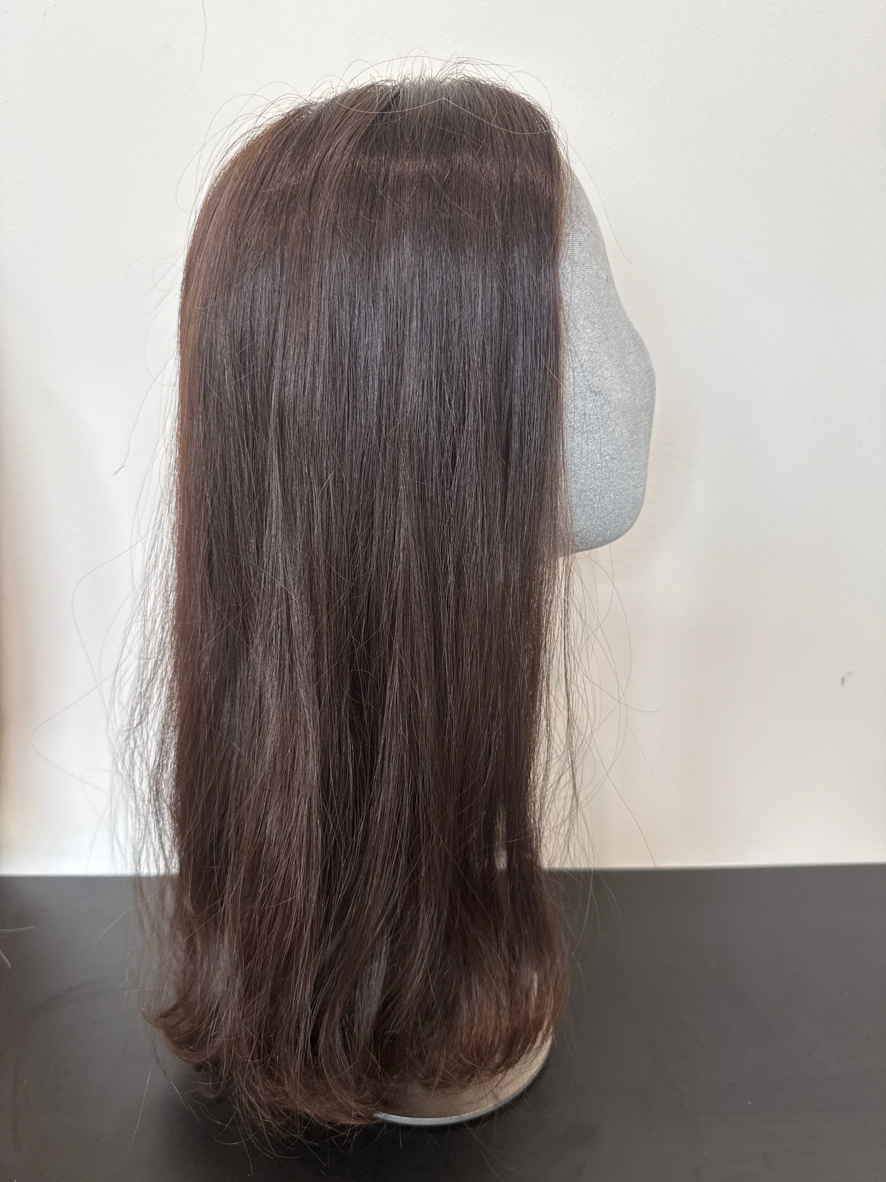Luxury Lace top Euro Hair 20" Color 6