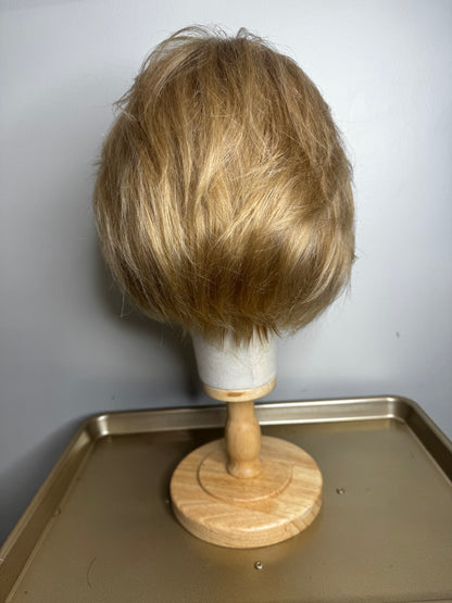 Grace Short Handtied Human hair wig