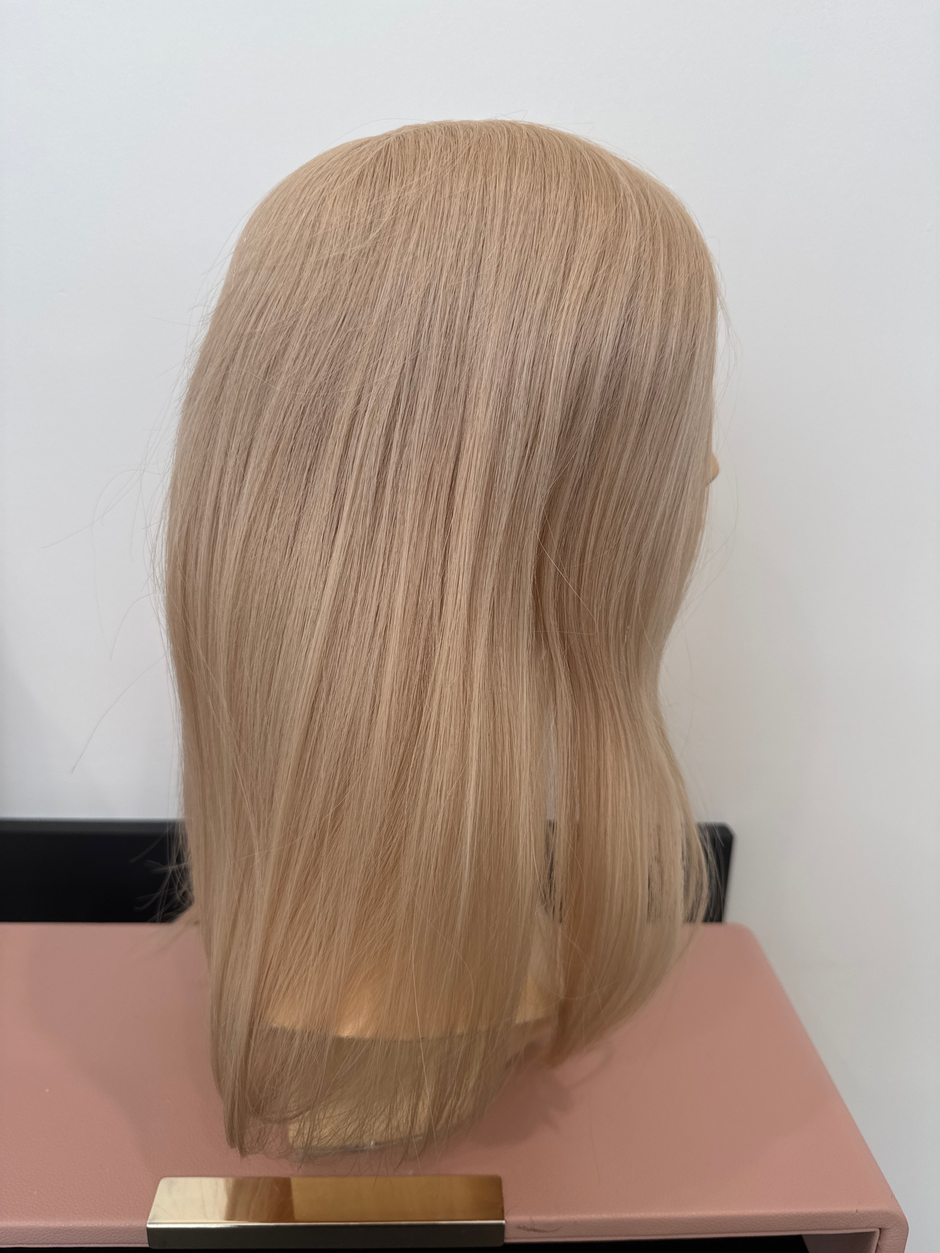 6x8 Silk Base Topper Light Blonde 22