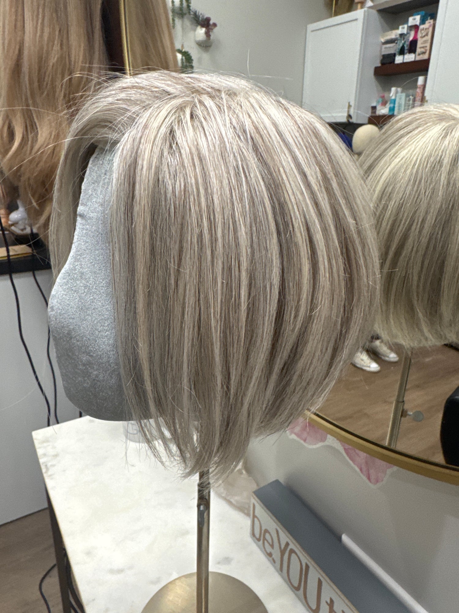 Grace Short Handtied Human hair wig