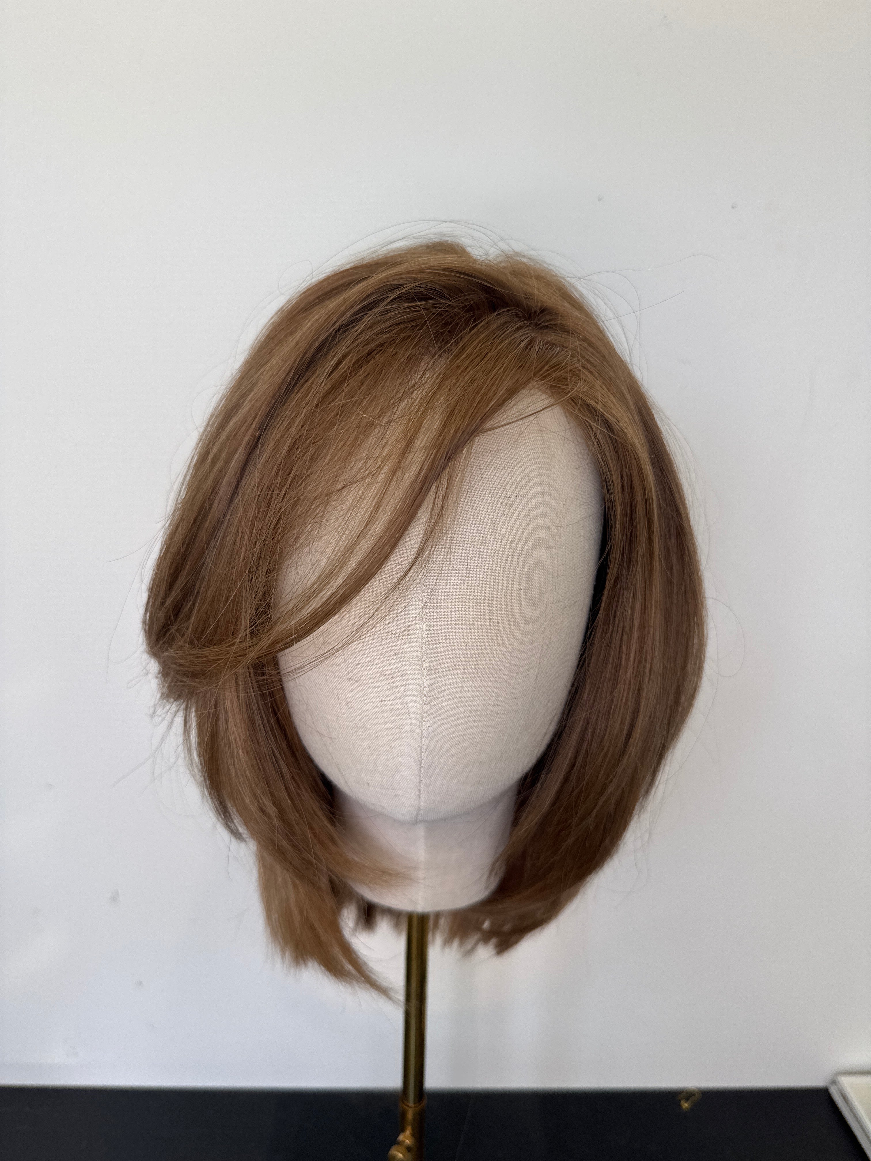 Silk Top Short Layered Euro Hair Wig 10" 7/22