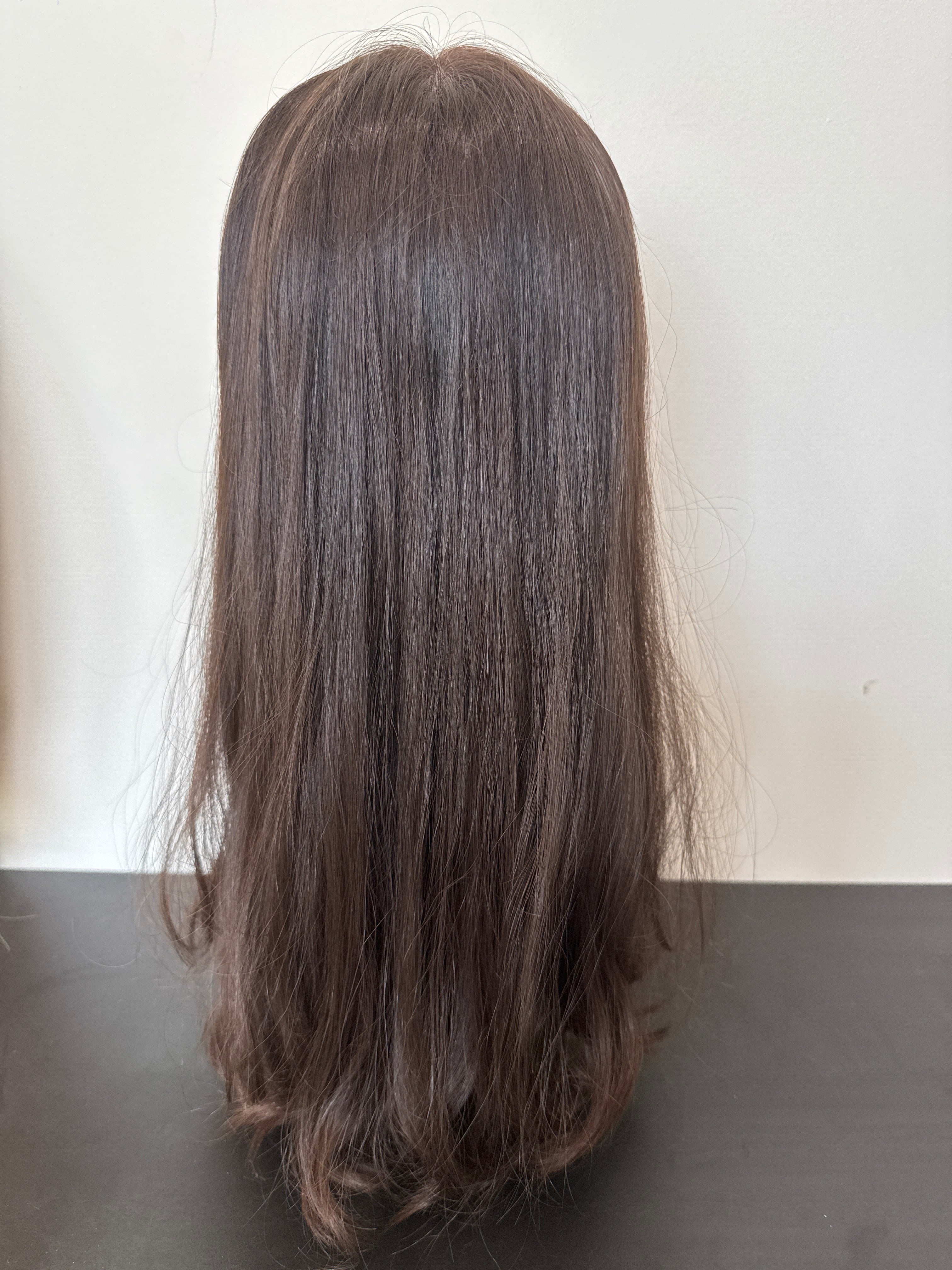 Luxury Lace top Euro Hair 20" Color 6