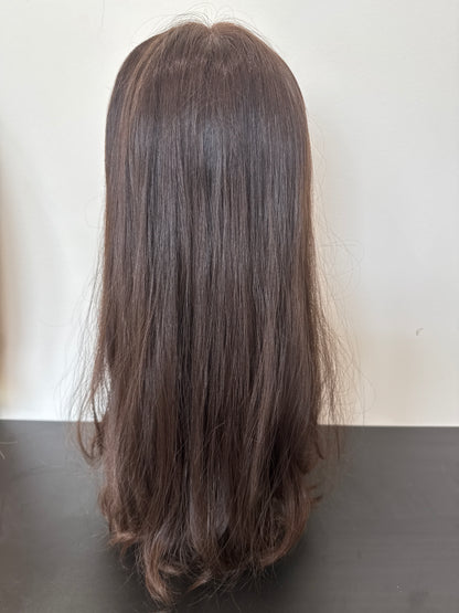 Luxury Lace top Euro Hair 20" Color 6