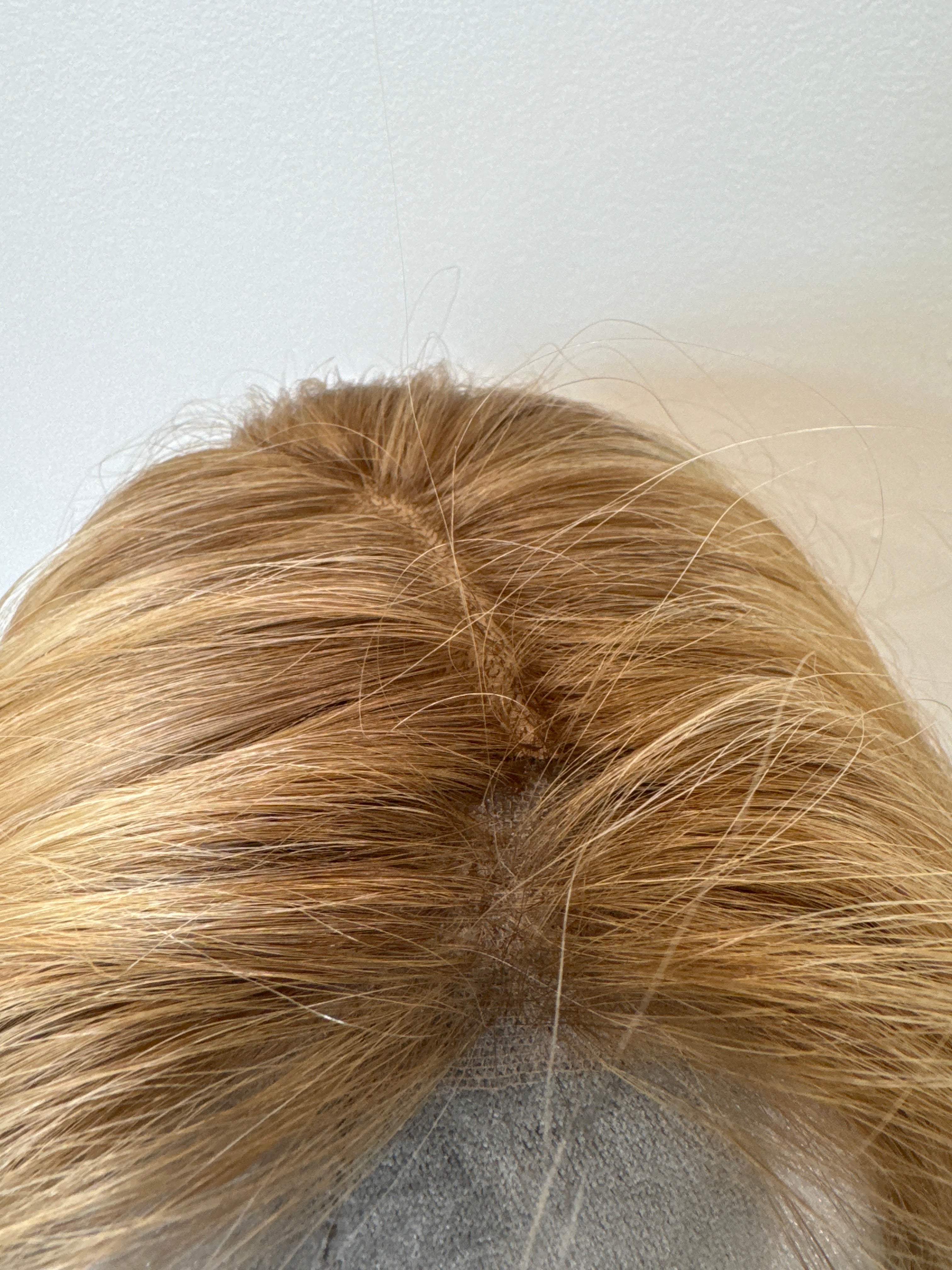 Silk Top Short Layered Euro Hair Wig 10" 22/10 Blonde