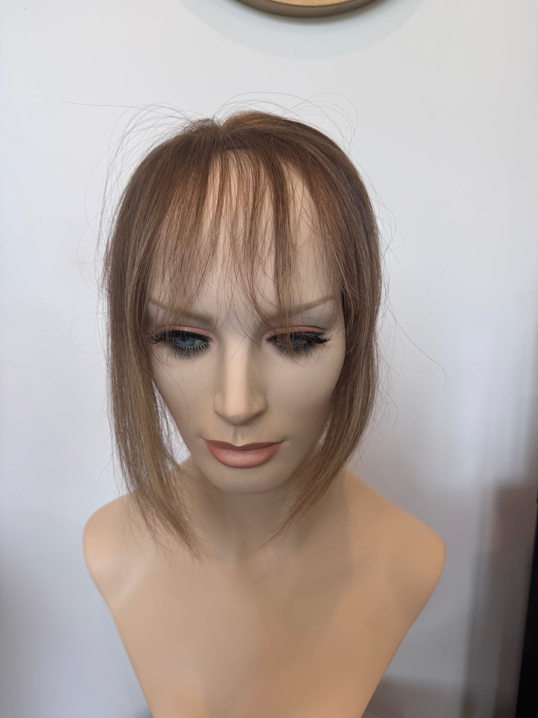 Fringe Topper 9" Light brown 5x2.25
