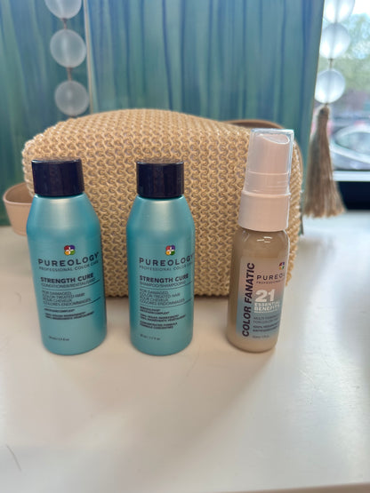 PUREOLOGY STRENTGH CURE TRAVEL SET