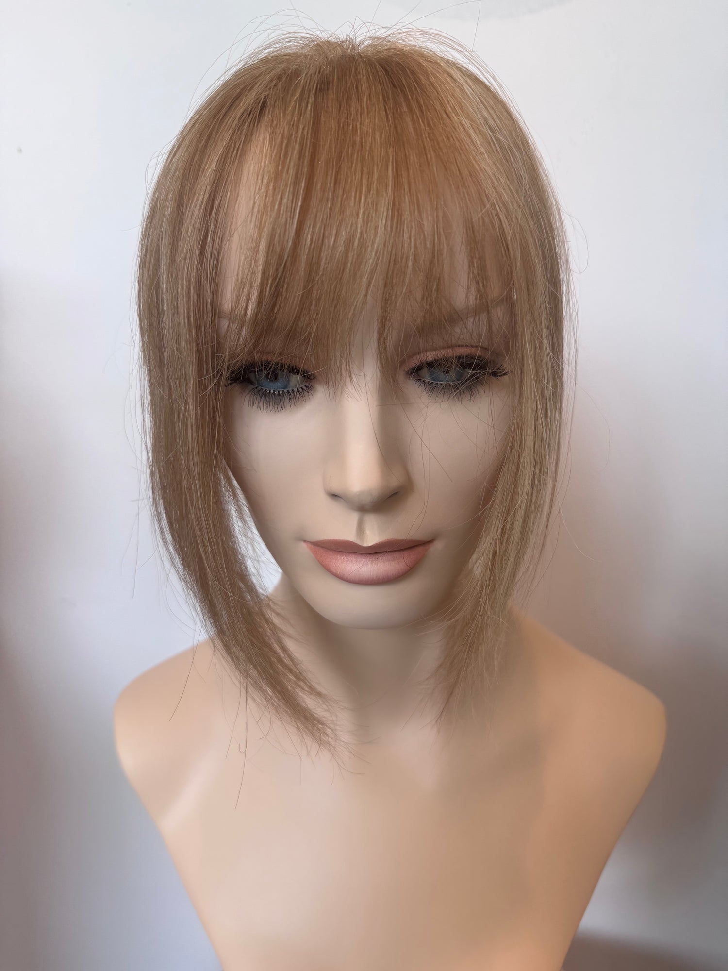 Fringe Topper 9" Medium Blonde NR 5x2.25