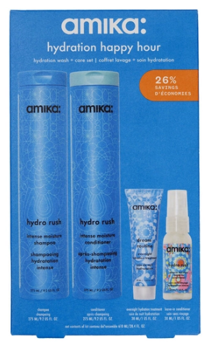 Amika Hydration Happy Hour Wash &amp; Care Set