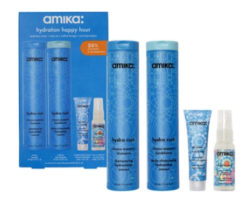 Amika Hydration Happy Hour Wash &amp; Care Set